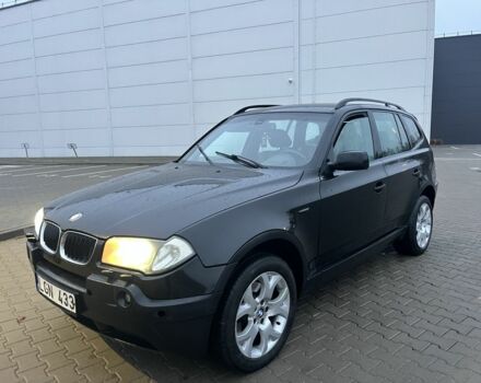 Черный БМВ Х3, объемом двигателя 3 л и пробегом 360 тыс. км за 5200 $, фото 1 на Automoto.ua