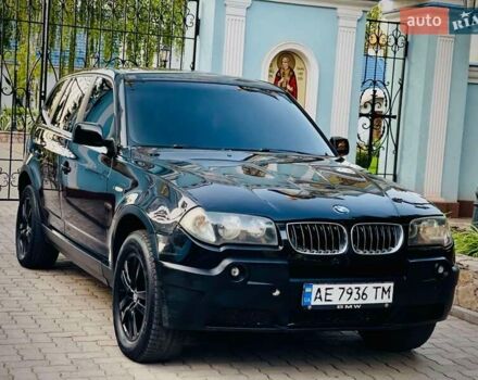 Черный БМВ Х3, объемом двигателя 3 л и пробегом 380 тыс. км за 7300 $, фото 1 на Automoto.ua