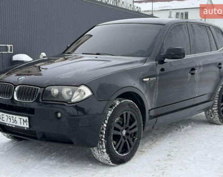 Черный БМВ Х3, объемом двигателя 3 л и пробегом 387 тыс. км за 9500 $, фото 1 на Automoto.ua