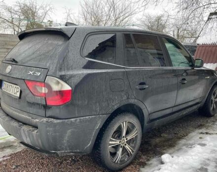 Черный БМВ Х3, объемом двигателя 3 л и пробегом 213 тыс. км за 2300 $, фото 1 на Automoto.ua