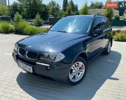 Черный БМВ Х3, объемом двигателя 2 л и пробегом 286 тыс. км за 9000 $, фото 1 на Automoto.ua