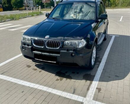 Черный БМВ Х3, объемом двигателя 3 л и пробегом 327 тыс. км за 5000 $, фото 1 на Automoto.ua