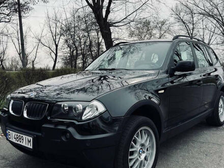 Черный БМВ Х3, объемом двигателя 2 л и пробегом 271 тыс. км за 10000 $, фото 1 на Automoto.ua
