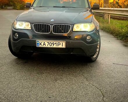 Черный БМВ Х3, объемом двигателя 2 л и пробегом 342 тыс. км за 11000 $, фото 1 на Automoto.ua