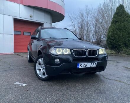Черный БМВ Х3, объемом двигателя 3 л и пробегом 350 тыс. км за 6000 $, фото 1 на Automoto.ua