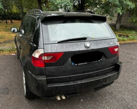 Черный БМВ Х3, объемом двигателя 3 л и пробегом 426 тыс. км за 5822 $, фото 1 на Automoto.ua