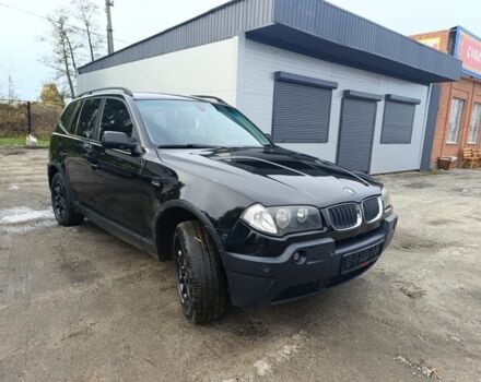 Черный БМВ Х3, объемом двигателя 2 л и пробегом 333 тыс. км за 4700 $, фото 1 на Automoto.ua