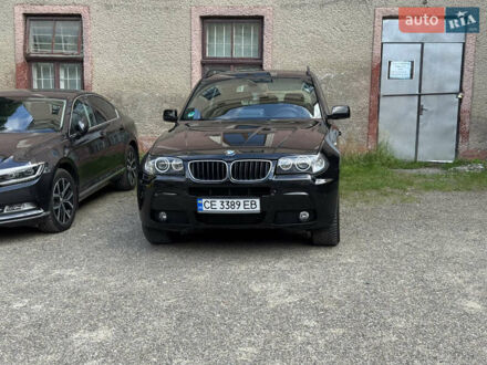 Черный БМВ Х3, объемом двигателя 3 л и пробегом 250 тыс. км за 12500 $, фото 1 на Automoto.ua