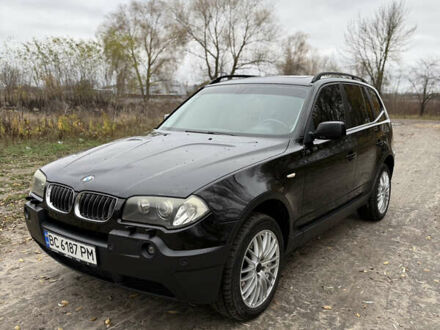 Черный БМВ Х3, объемом двигателя 3 л и пробегом 308 тыс. км за 9900 $, фото 1 на Automoto.ua