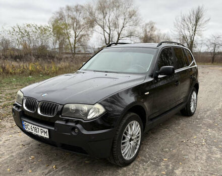 Черный БМВ Х3, объемом двигателя 3 л и пробегом 308 тыс. км за 9900 $, фото 1 на Automoto.ua
