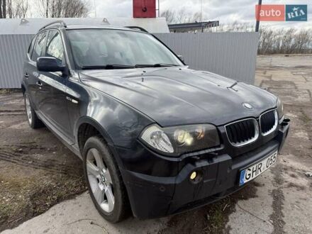 БМВ Х3 2006 в Ивано-Франковске на Automoto.ua Черный БМВ Х3, объемом двигателя 3 л и пробегом 370 тыс. км за 4000 $, фото 1 на Automoto.ua