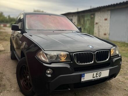 Черный БМВ Х3, объемом двигателя 2 л и пробегом 370 тыс. км за 9000 $, фото 1 на Automoto.ua