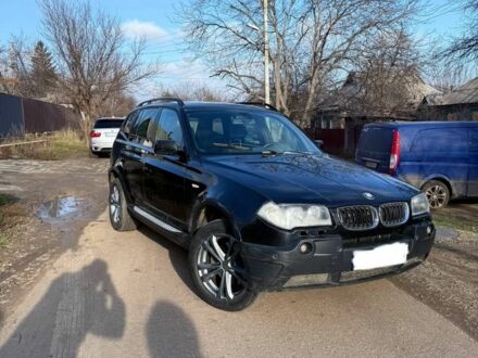 Черный БМВ Х3, объемом двигателя 3 л и пробегом 362 тыс. км за 5500 $, фото 1 на Automoto.ua
