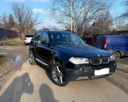 Черный БМВ Х3, объемом двигателя 3 л и пробегом 362 тыс. км за 5500 $, фото 1 на Automoto.ua