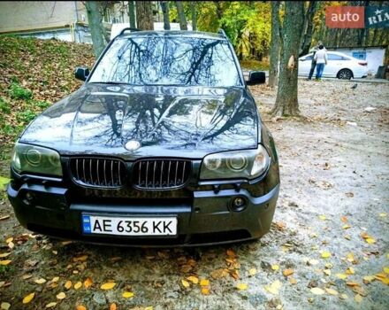 Черный БМВ Х3, объемом двигателя 2.5 л и пробегом 265 тыс. км за 7500 $, фото 1 на Automoto.ua