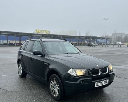 Черный БМВ Х3, объемом двигателя 2 л и пробегом 168 тыс. км за 3950 $, фото 1 на Automoto.ua