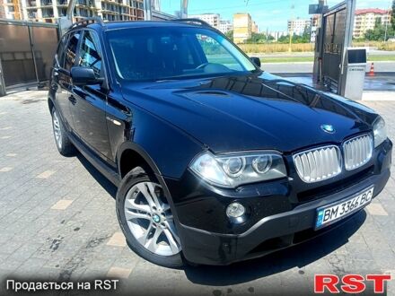 Черный БМВ Х3, объемом двигателя 3 л и пробегом 380 тыс. км за 12500 $, фото 1 на Automoto.ua