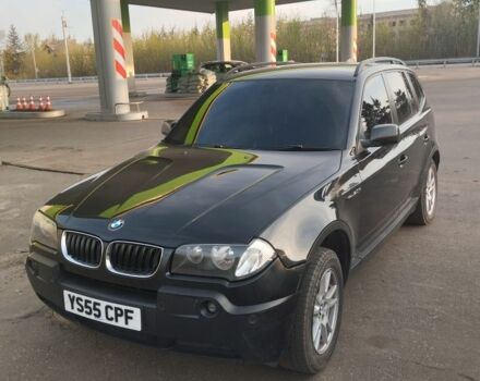 Черный БМВ Х3, объемом двигателя 2 л и пробегом 300 тыс. км за 3700 $, фото 1 на Automoto.ua