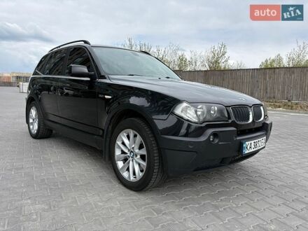 Черный БМВ Х3, объемом двигателя 3 л и пробегом 320 тыс. км за 7600 $, фото 1 на Automoto.ua