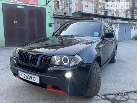 Чорний БМВ Х3, об'ємом двигуна 3 л та пробігом 157 тис. км за 8800 $, фото 1 на Automoto.ua