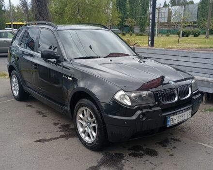 Черный БМВ Х3, объемом двигателя 3 л и пробегом 409 тыс. км за 8200 $, фото 1 на Automoto.ua