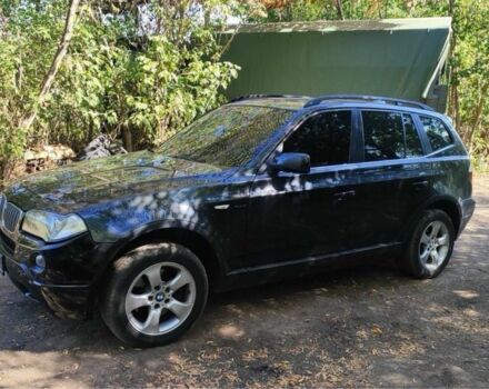 Чорний БМВ Х3, об'ємом двигуна 3 л та пробігом 220 тис. км за 6700 $, фото 1 на Automoto.ua