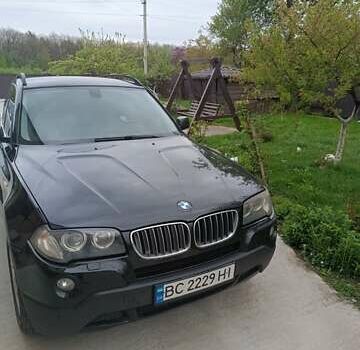 Черный БМВ Х3, объемом двигателя 2.49 л и пробегом 330 тыс. км за 7800 $, фото 1 на Automoto.ua