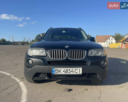 Черный БМВ Х3, объемом двигателя 2.5 л и пробегом 219 тыс. км за 8500 $, фото 1 на Automoto.ua