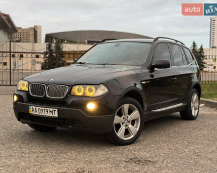 Черный БМВ Х3, объемом двигателя 3 л и пробегом 225 тыс. км за 7000 $, фото 1 на Automoto.ua