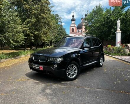 Черный БМВ Х3, объемом двигателя 2 л и пробегом 283 тыс. км за 9990 $, фото 1 на Automoto.ua