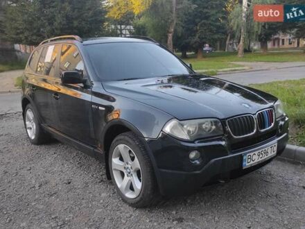 Черный БМВ Х3, объемом двигателя 2 л и пробегом 237 тыс. км за 8999 $, фото 1 на Automoto.ua