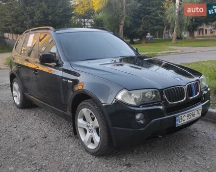Черный БМВ Х3, объемом двигателя 2 л и пробегом 237 тыс. км за 8999 $, фото 1 на Automoto.ua