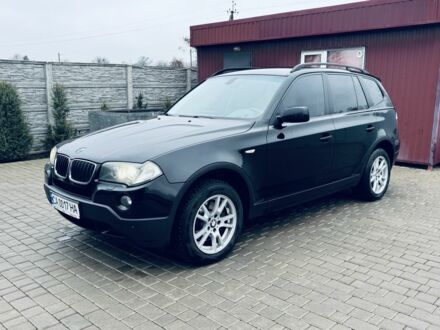 Черный БМВ Х3, объемом двигателя 2 л и пробегом 373 тыс. км за 8300 $, фото 1 на Automoto.ua
