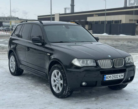 Черный БМВ Х3, объемом двигателя 2 л и пробегом 280 тыс. км за 8900 $, фото 1 на Automoto.ua
