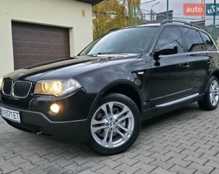 Черный БМВ Х3, объемом двигателя 2 л и пробегом 249 тыс. км за 8333 $, фото 1 на Automoto.ua