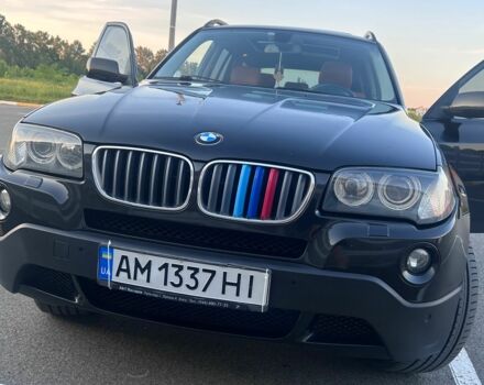 Черный БМВ Х3, объемом двигателя 3 л и пробегом 220 тыс. км за 9000 $, фото 1 на Automoto.ua