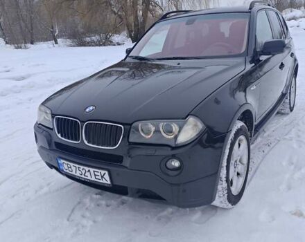 Черный БМВ Х3, объемом двигателя 2 л и пробегом 241 тыс. км за 9000 $, фото 1 на Automoto.ua