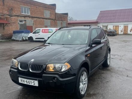 Черный БМВ Х3, объемом двигателя 2 л и пробегом 270 тыс. км за 5500 $, фото 1 на Automoto.ua