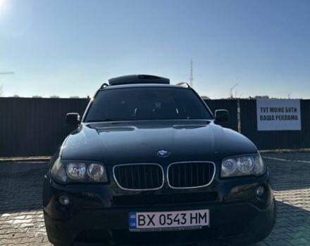 Черный БМВ Х3, объемом двигателя 2 л и пробегом 300 тыс. км за 8800 $, фото 1 на Automoto.ua