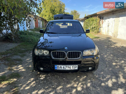 Чорний БМВ Х3, об'ємом двигуна 2 л та пробігом 318 тис. км за 9500 $, фото 1 на Automoto.ua