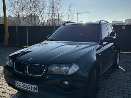 БМВ Х3 2007 в Хмельницком на Automoto.ua Черный БМВ Х3, объемом двигателя 2 л и пробегом 300 тыс. км за 9800 $, фото 1 на Automoto.ua