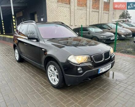 Черный БМВ Х3, объемом двигателя 2 л и пробегом 311 тыс. км за 9700 $, фото 1 на Automoto.ua