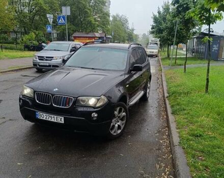 Черный БМВ Х3, объемом двигателя 3 л и пробегом 292 тыс. км за 8700 $, фото 1 на Automoto.ua