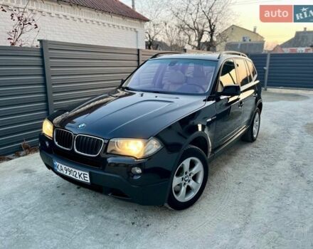 Черный БМВ Х3, объемом двигателя 2 л и пробегом 384 тыс. км за 9700 $, фото 1 на Automoto.ua