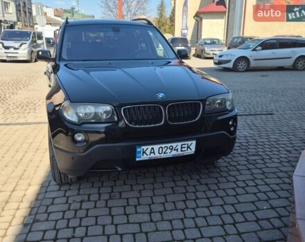 Черный БМВ Х3, объемом двигателя 2 л и пробегом 289 тыс. км за 10500 $, фото 1 на Automoto.ua