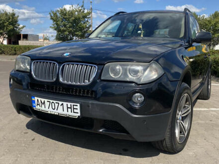 БМВ Х3 2007 в Житомире на Automoto.ua Черный БМВ Х3, объемом двигателя 3 л и пробегом 248 тыс. км за 12000 $, фото 1 на Automoto.ua