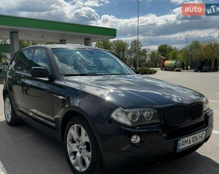 Черный БМВ Х3, объемом двигателя 2.99 л и пробегом 345 тыс. км за 9300 $, фото 1 на Automoto.ua