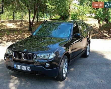 Черный БМВ Х3, объемом двигателя 2 л и пробегом 350 тыс. км за 11800 $, фото 1 на Automoto.ua