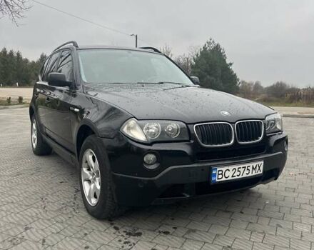 Черный БМВ Х3, объемом двигателя 2 л и пробегом 295 тыс. км за 10500 $, фото 1 на Automoto.ua