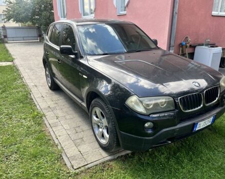 Черный БМВ Х3, объемом двигателя 2 л и пробегом 280 тыс. км за 3310 $, фото 1 на Automoto.ua